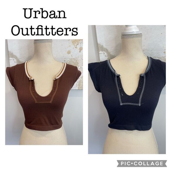 Urban outfitters cropped top bundle (2) - Size Medium - Picture 1 of 4